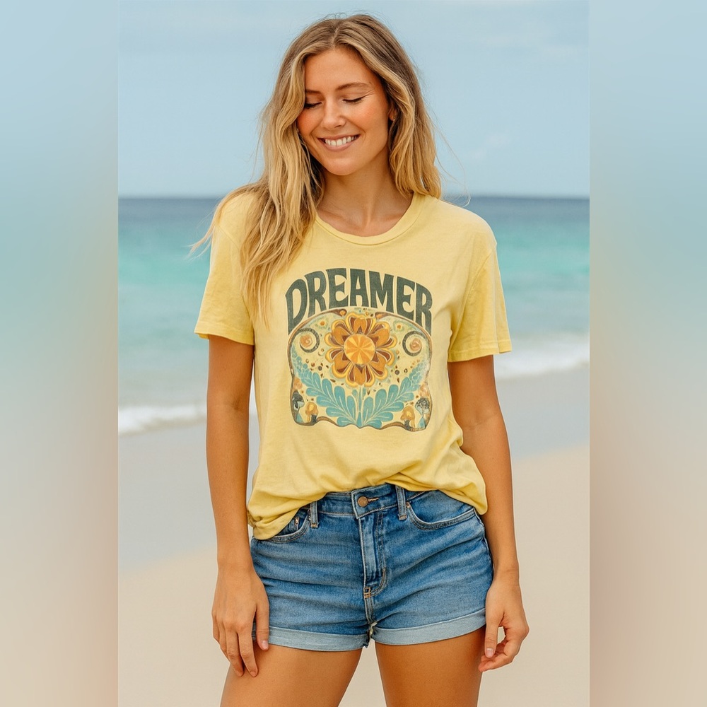American Eagle Relaxed Dreamer Graphic T-Shirt S NWOT